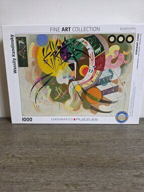 Dominant Curve by Wassily Kandinsky - 1000 Piece Eurographics Jigsaw Puzzle